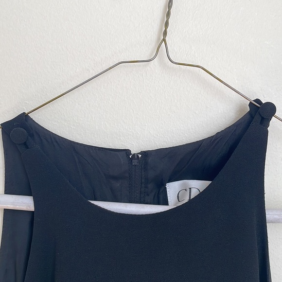 High Neck Little Black Dress - Picture 5 of 5